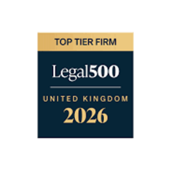 Top tier firm, The Legal 500