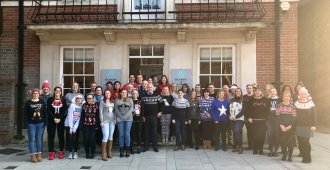 Staff at Blandy & Blandy Get into the Festive Spirit in Aid of Local Charities