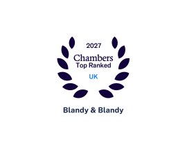 Blandy & Blandy Top Ranked by Chambers UK Guide