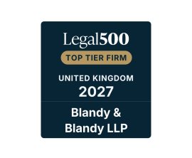 Blandy & Blandy Ranked as a Top Tier Firm in The Legal 500