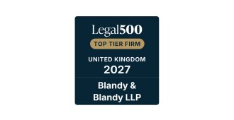 Blandy & Blandy Ranked as a Top Tier Firm in The Legal 500
