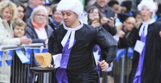 Firm Wins Reading Pancake Race... Again!